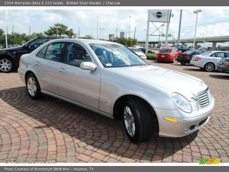 Brilliant Silver Metallic / Charcoal 2004 Mercedes-Benz E 320 Sedan