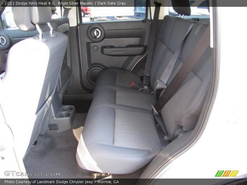 Bright Silver Metallic / Dark Slate Gray 2011 Dodge Nitro Heat 4.0