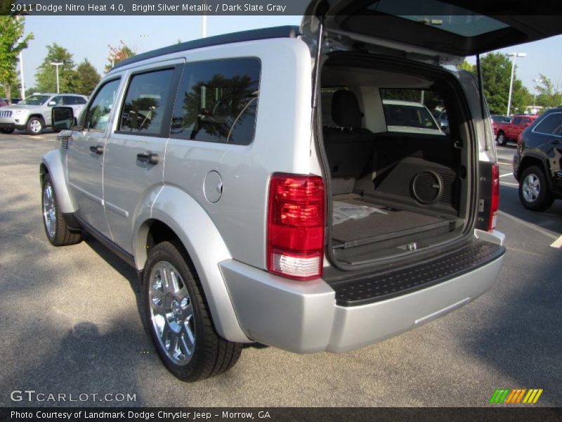 Bright Silver Metallic / Dark Slate Gray 2011 Dodge Nitro Heat 4.0