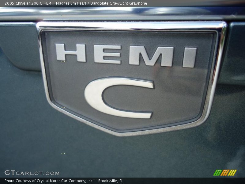 Magnesium Pearl / Dark Slate Gray/Light Graystone 2005 Chrysler 300 C HEMI