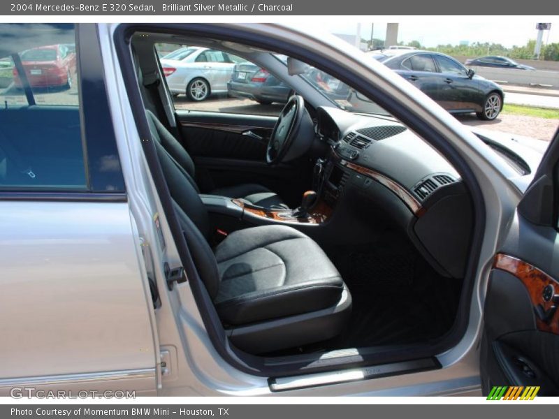 Brilliant Silver Metallic / Charcoal 2004 Mercedes-Benz E 320 Sedan