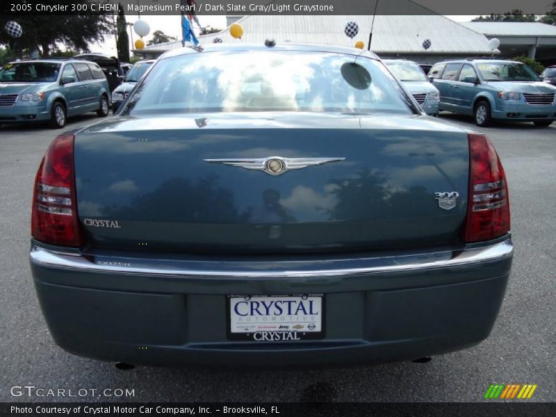 Magnesium Pearl / Dark Slate Gray/Light Graystone 2005 Chrysler 300 C HEMI