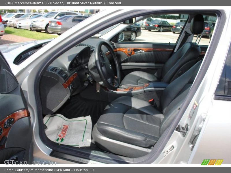 Brilliant Silver Metallic / Charcoal 2004 Mercedes-Benz E 320 Sedan