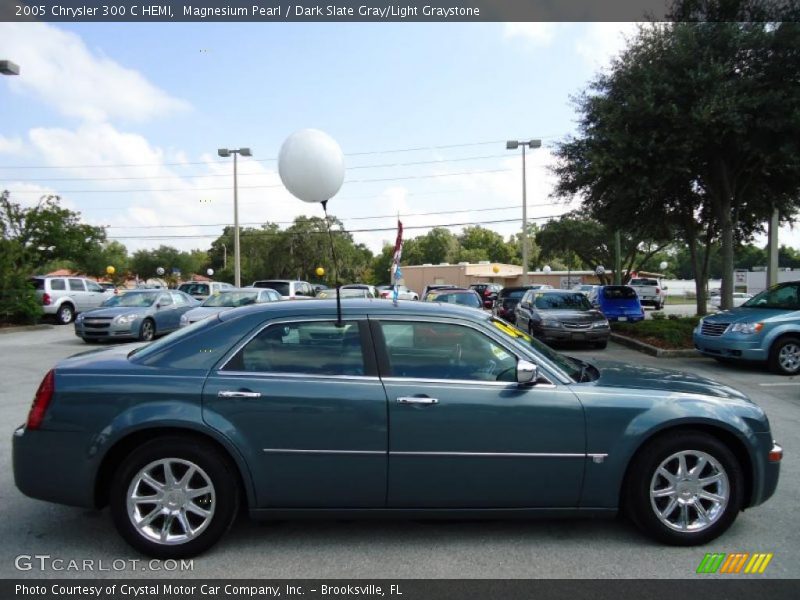 Magnesium Pearl / Dark Slate Gray/Light Graystone 2005 Chrysler 300 C HEMI