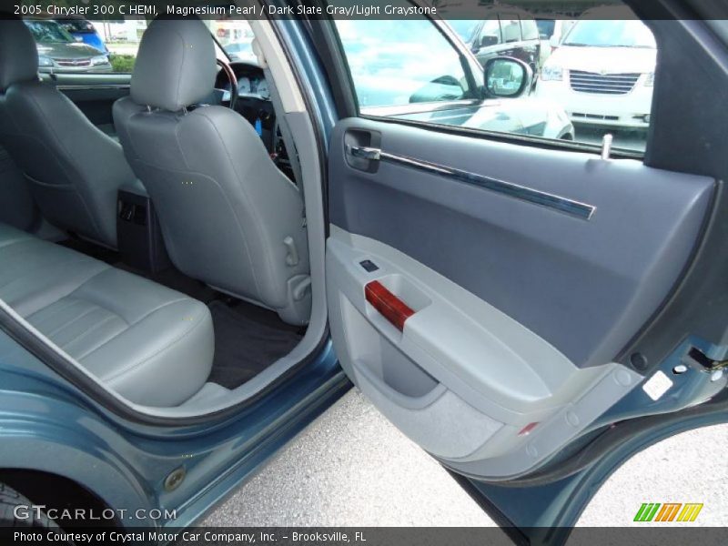 Magnesium Pearl / Dark Slate Gray/Light Graystone 2005 Chrysler 300 C HEMI