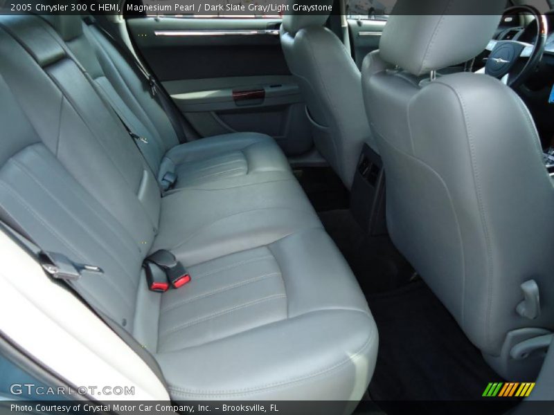 Magnesium Pearl / Dark Slate Gray/Light Graystone 2005 Chrysler 300 C HEMI