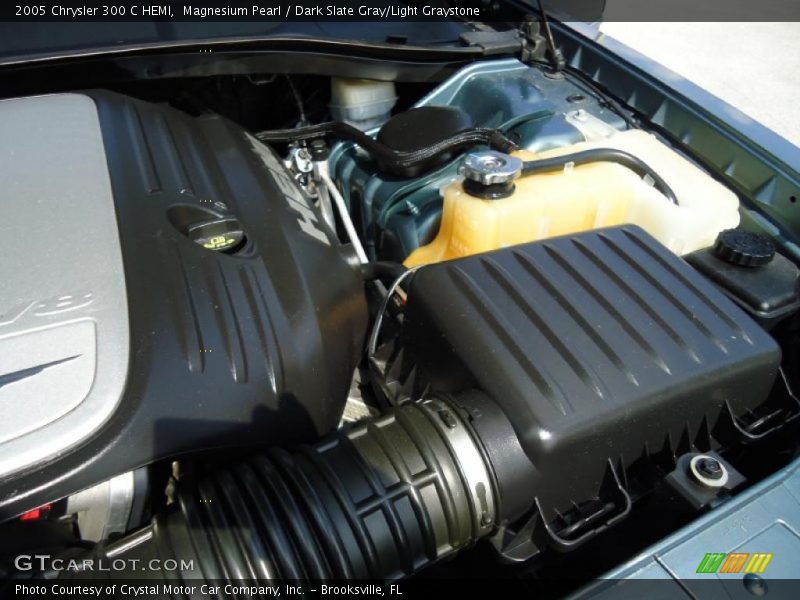 Magnesium Pearl / Dark Slate Gray/Light Graystone 2005 Chrysler 300 C HEMI