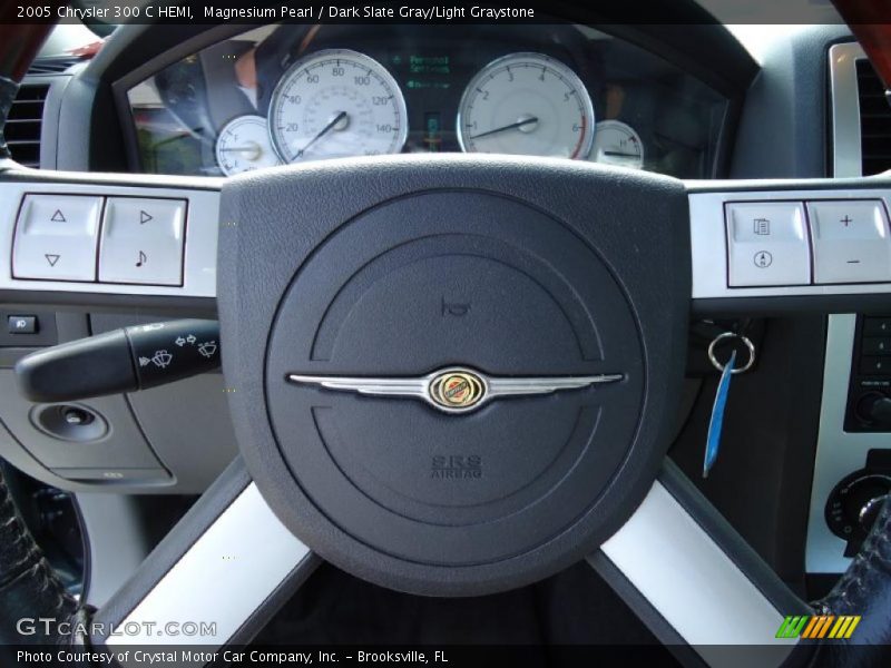 Magnesium Pearl / Dark Slate Gray/Light Graystone 2005 Chrysler 300 C HEMI