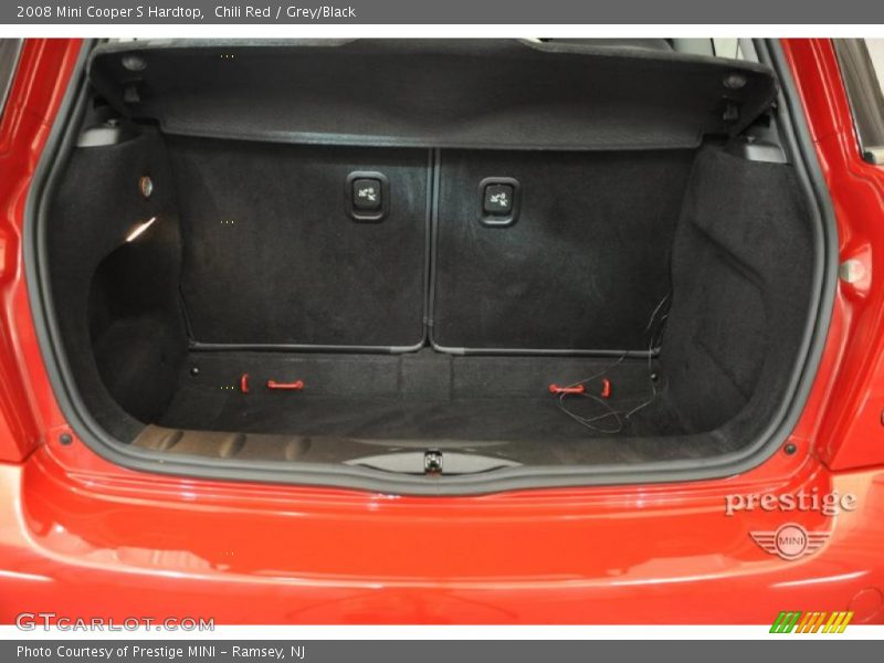 Chili Red / Grey/Black 2008 Mini Cooper S Hardtop