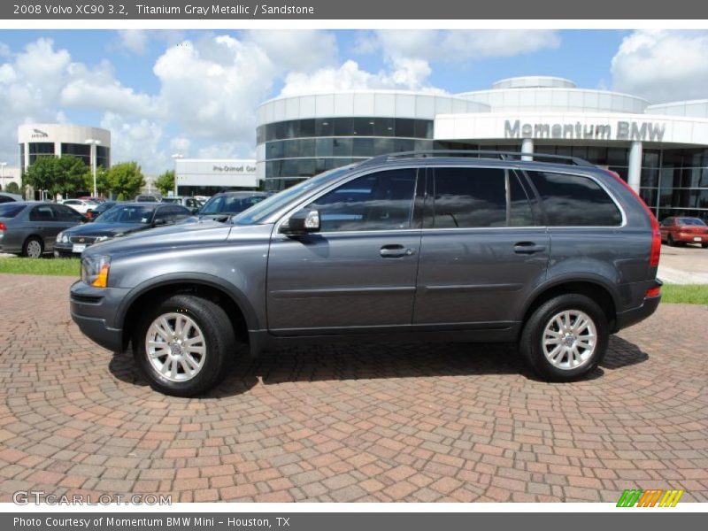 Titanium Gray Metallic / Sandstone 2008 Volvo XC90 3.2