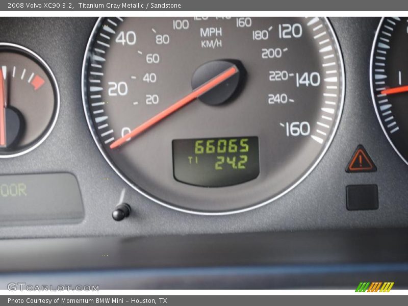 Titanium Gray Metallic / Sandstone 2008 Volvo XC90 3.2