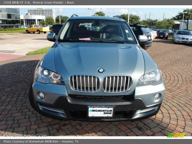 Mineral Green Metallic / Black 2008 BMW X5 4.8i
