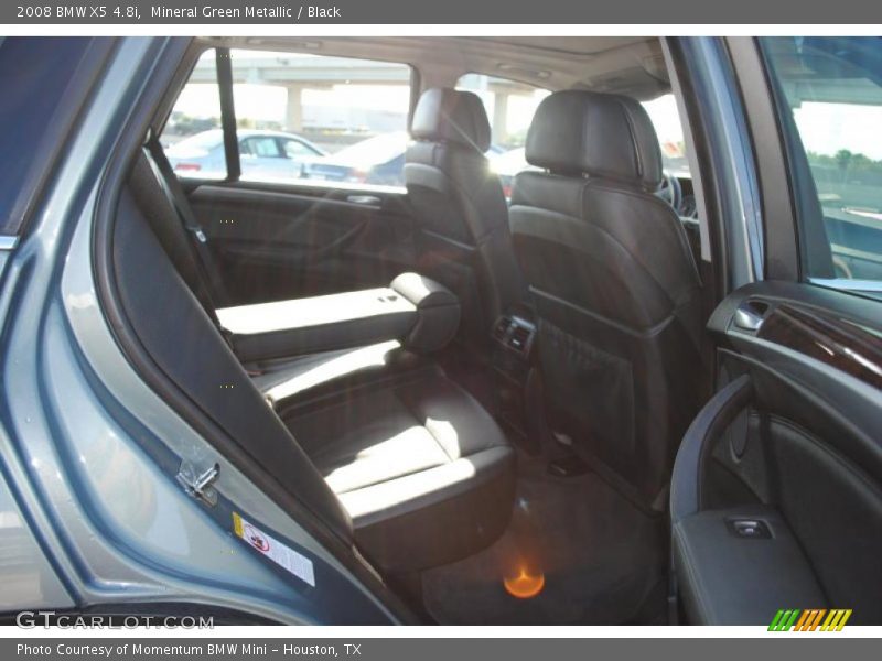 Mineral Green Metallic / Black 2008 BMW X5 4.8i