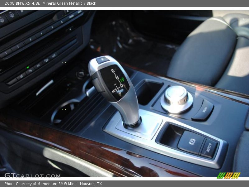 Mineral Green Metallic / Black 2008 BMW X5 4.8i