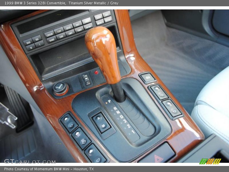 Titanium Silver Metallic / Grey 1999 BMW 3 Series 328i Convertible