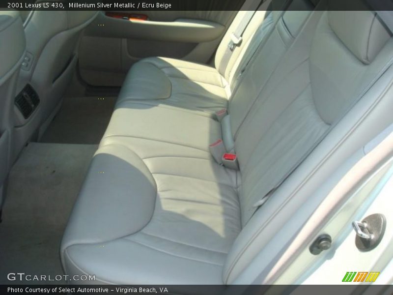 Millenium Silver Metallic / Ecru Beige 2001 Lexus LS 430