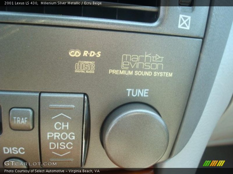 Millenium Silver Metallic / Ecru Beige 2001 Lexus LS 430