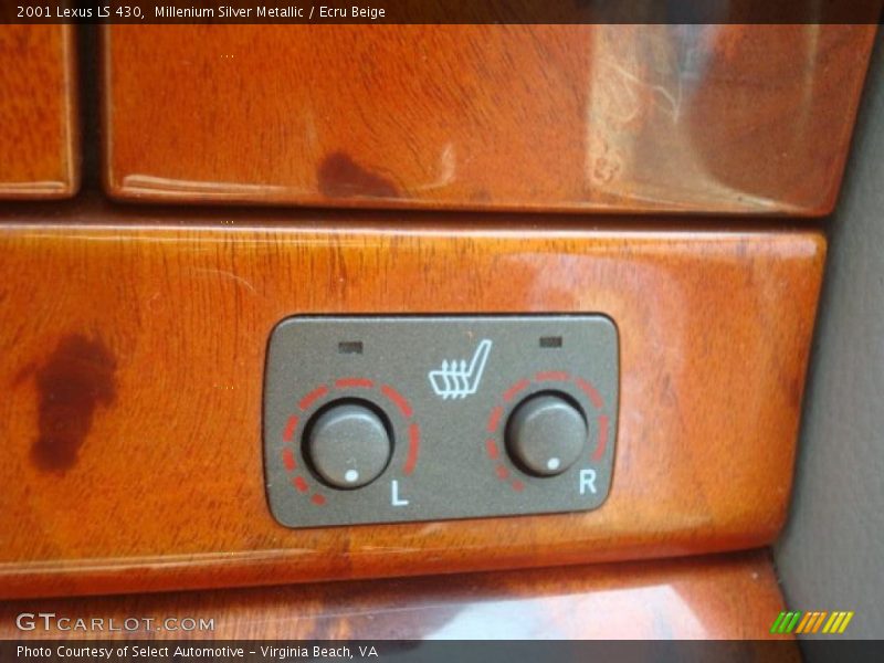 Millenium Silver Metallic / Ecru Beige 2001 Lexus LS 430