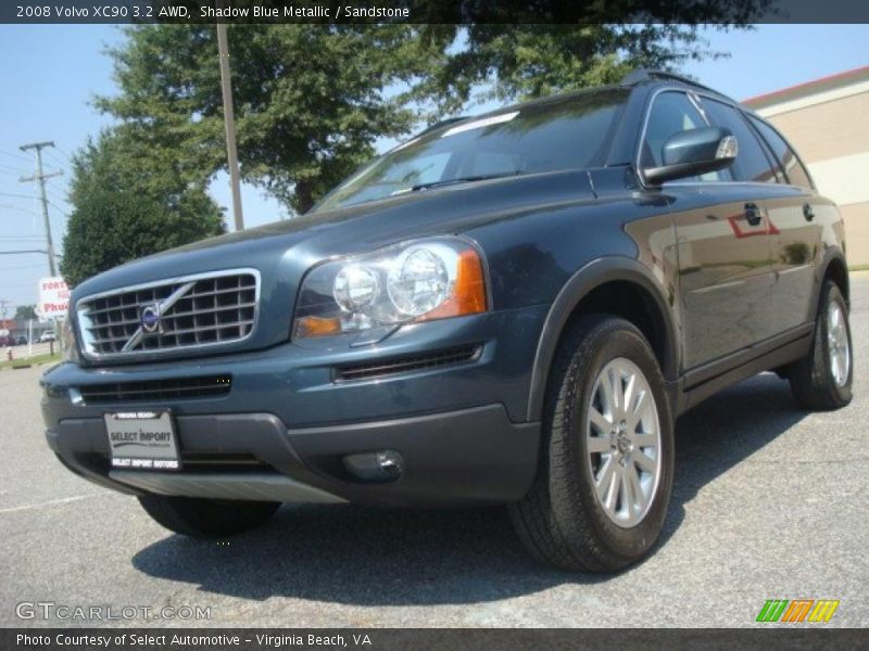 Shadow Blue Metallic / Sandstone 2008 Volvo XC90 3.2 AWD