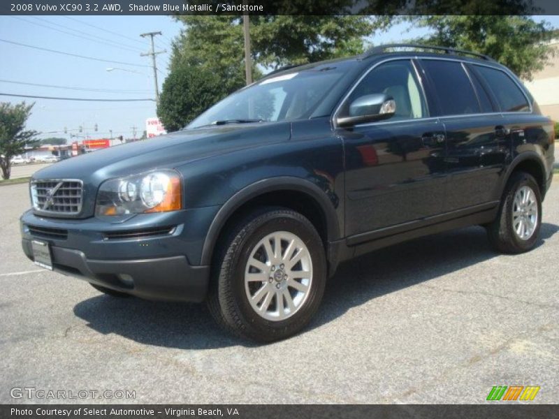 Shadow Blue Metallic / Sandstone 2008 Volvo XC90 3.2 AWD