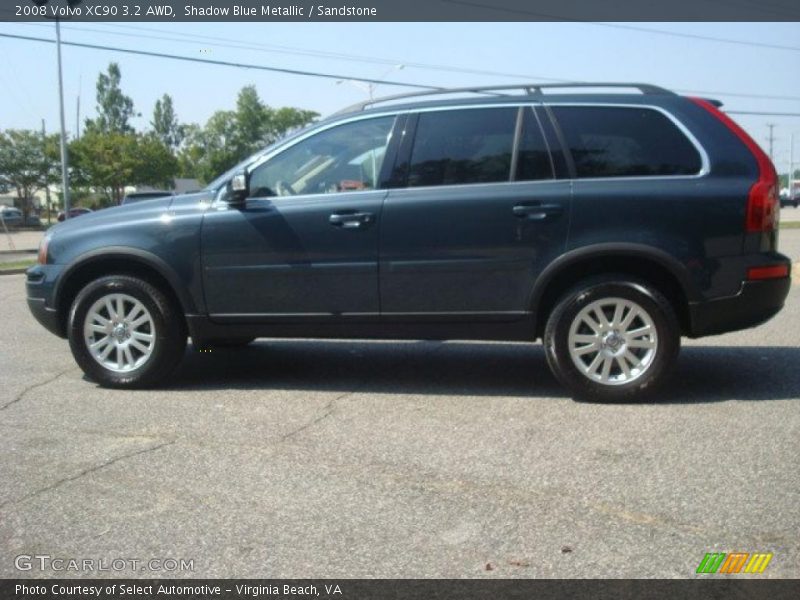 Shadow Blue Metallic / Sandstone 2008 Volvo XC90 3.2 AWD