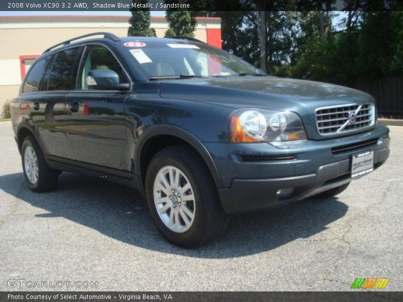Shadow Blue Metallic / Sandstone 2008 Volvo XC90 3.2 AWD