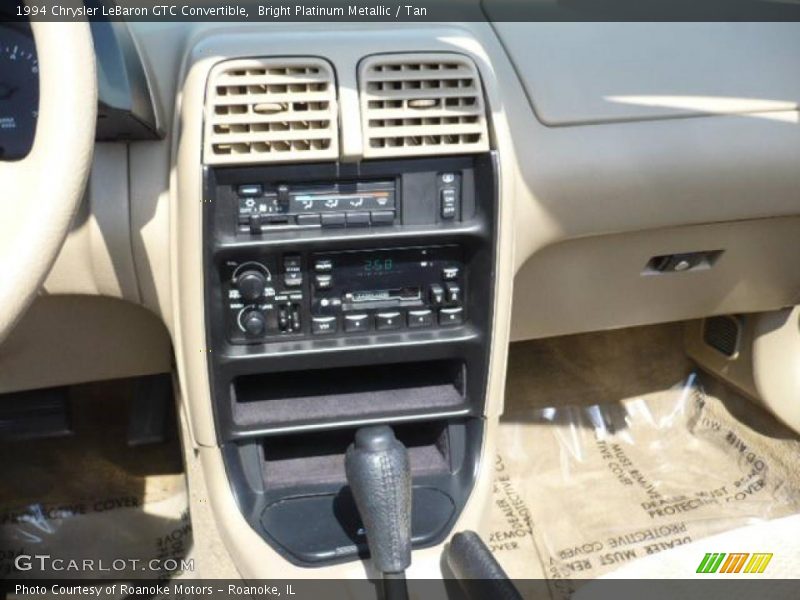 Bright Platinum Metallic / Tan 1994 Chrysler LeBaron GTC Convertible