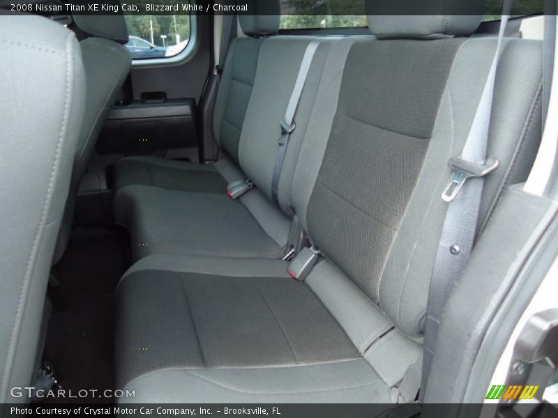 Blizzard White / Charcoal 2008 Nissan Titan XE King Cab