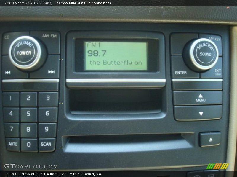 Shadow Blue Metallic / Sandstone 2008 Volvo XC90 3.2 AWD