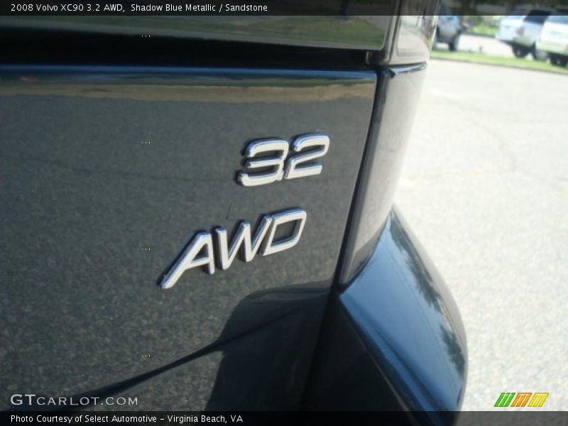 Shadow Blue Metallic / Sandstone 2008 Volvo XC90 3.2 AWD