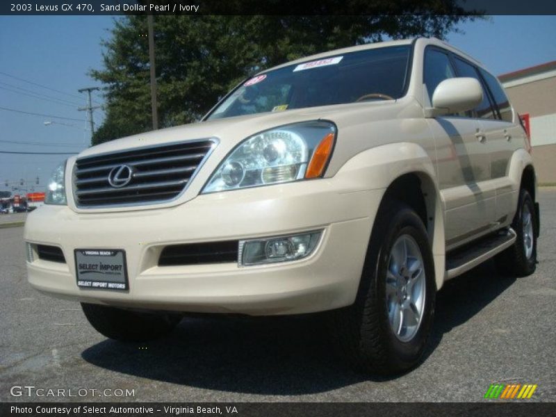 Sand Dollar Pearl / Ivory 2003 Lexus GX 470