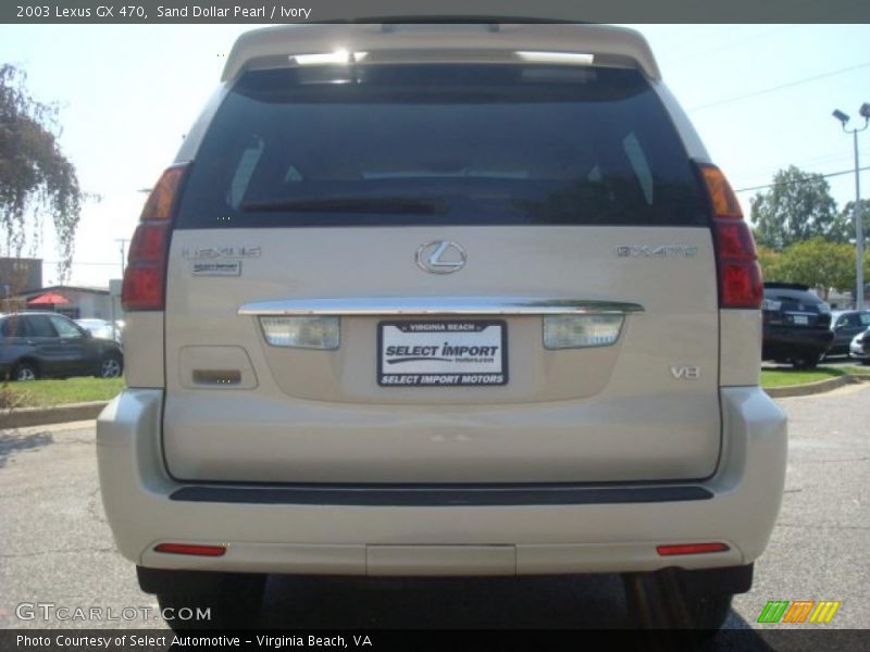 Sand Dollar Pearl / Ivory 2003 Lexus GX 470