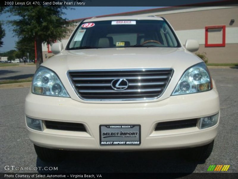 Sand Dollar Pearl / Ivory 2003 Lexus GX 470