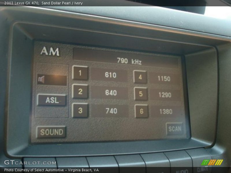 Sand Dollar Pearl / Ivory 2003 Lexus GX 470