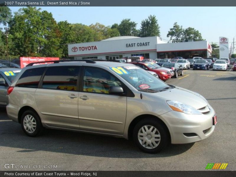 Desert Sand Mica / Stone 2007 Toyota Sienna LE