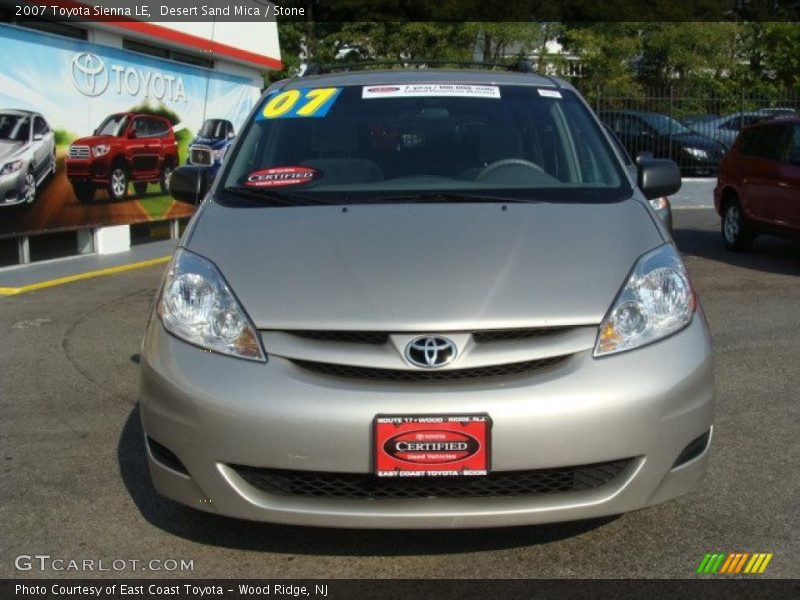 Desert Sand Mica / Stone 2007 Toyota Sienna LE
