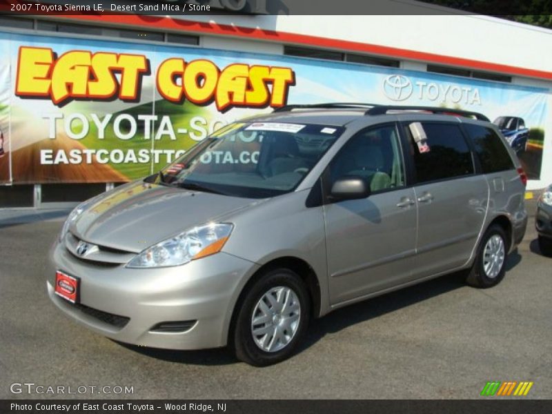 Desert Sand Mica / Stone 2007 Toyota Sienna LE