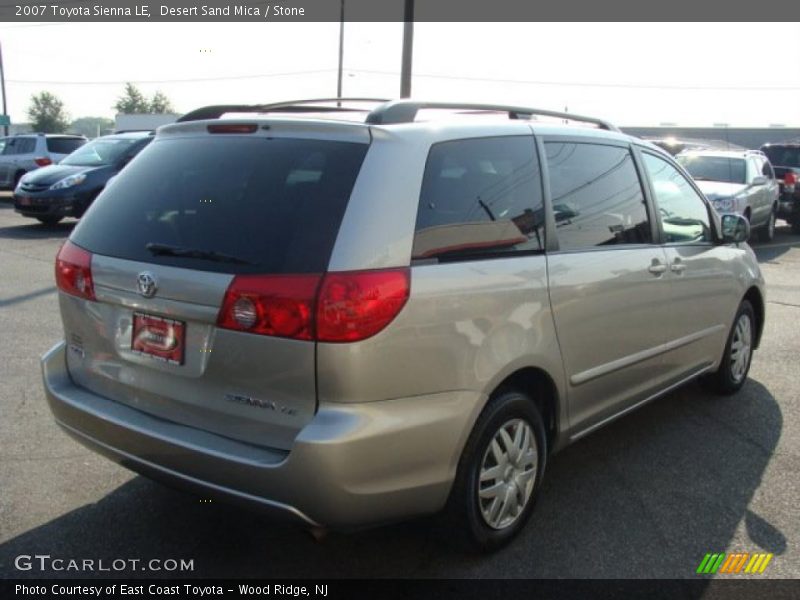 Desert Sand Mica / Stone 2007 Toyota Sienna LE