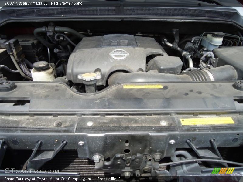 Red Brawn / Sand 2007 Nissan Armada LE