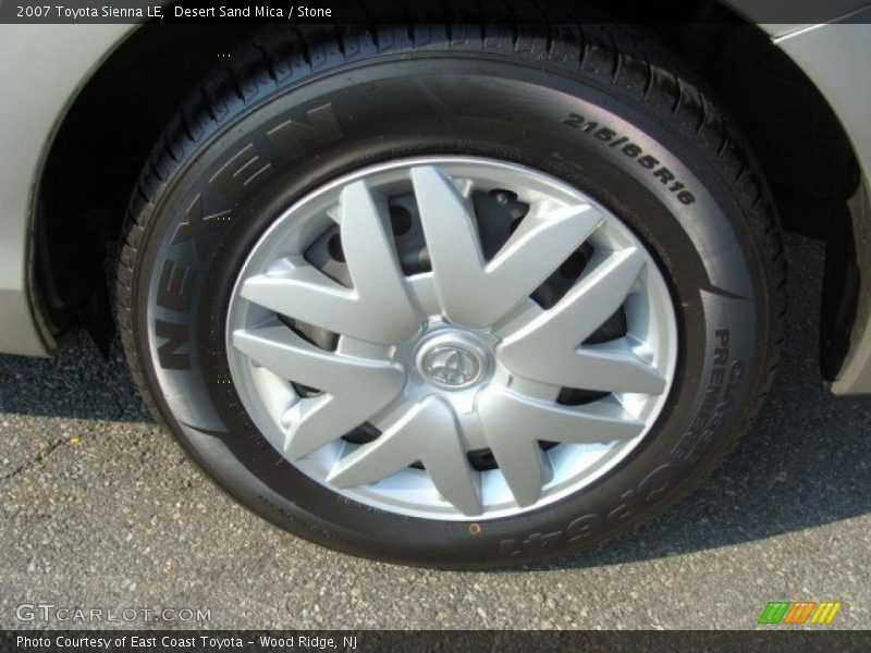 Desert Sand Mica / Stone 2007 Toyota Sienna LE