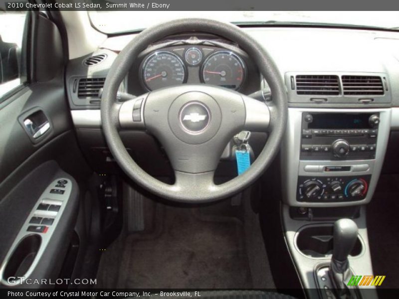 Summit White / Ebony 2010 Chevrolet Cobalt LS Sedan