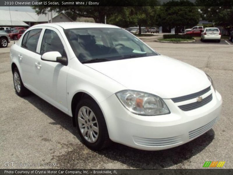 Summit White / Ebony 2010 Chevrolet Cobalt LS Sedan