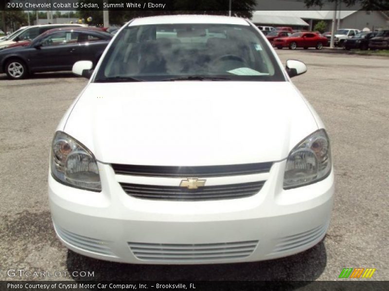 Summit White / Ebony 2010 Chevrolet Cobalt LS Sedan