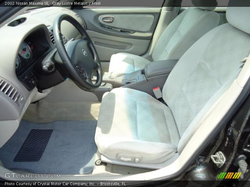 Gray Lustre Metallic / Frost 2002 Nissan Maxima SE