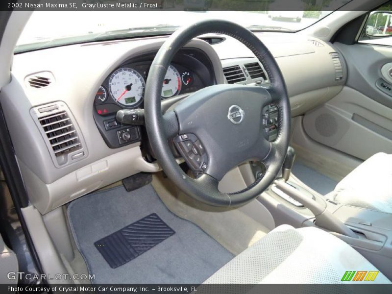 Gray Lustre Metallic / Frost 2002 Nissan Maxima SE