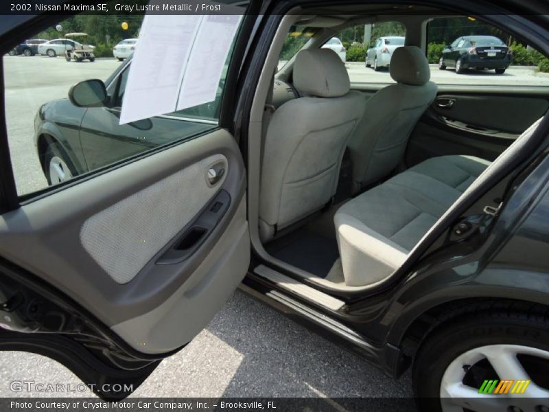 Gray Lustre Metallic / Frost 2002 Nissan Maxima SE