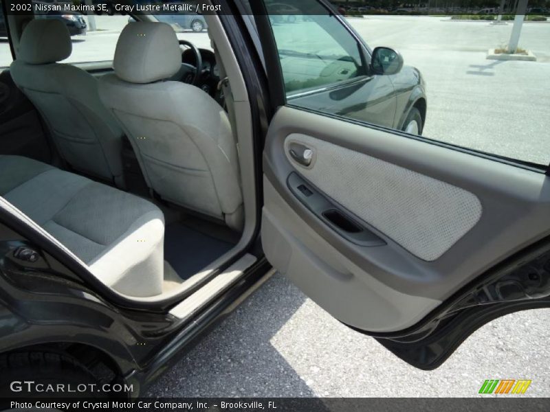 Gray Lustre Metallic / Frost 2002 Nissan Maxima SE