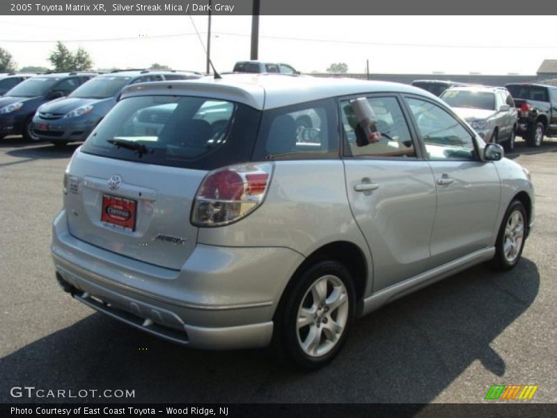 Silver Streak Mica / Dark Gray 2005 Toyota Matrix XR