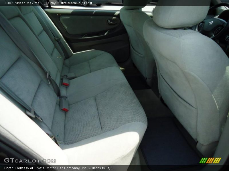 Gray Lustre Metallic / Frost 2002 Nissan Maxima SE