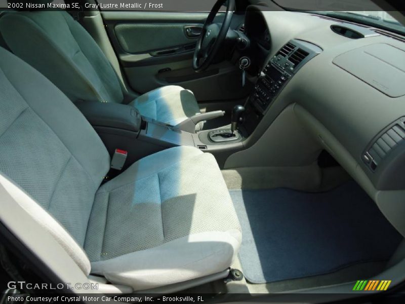 Gray Lustre Metallic / Frost 2002 Nissan Maxima SE
